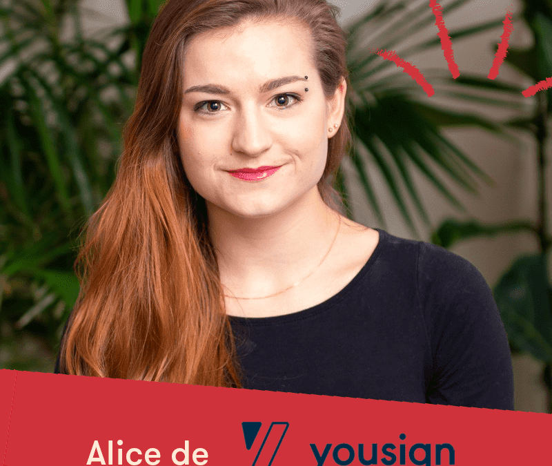 Alice de chez Yousign a participé avec son équipe à nos Wine et Choco building